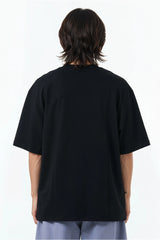 Demon Slayer Zenitsu Design Graphic Printed Oversized Drop Shoulder Sleeves  T shirt